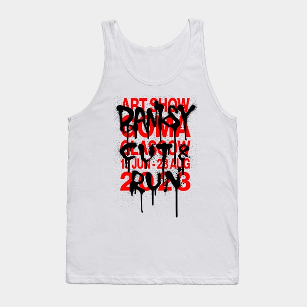 Banksy Tank Top by lightsdsgn